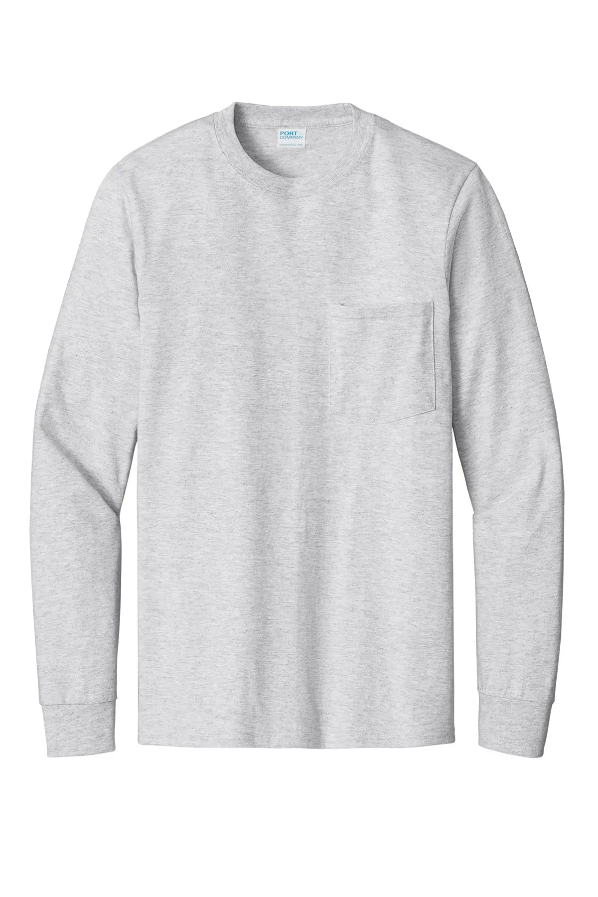 Port & Co™ Long Sleeve Essential Pocket Tee #PC61LSP Game Over Merch