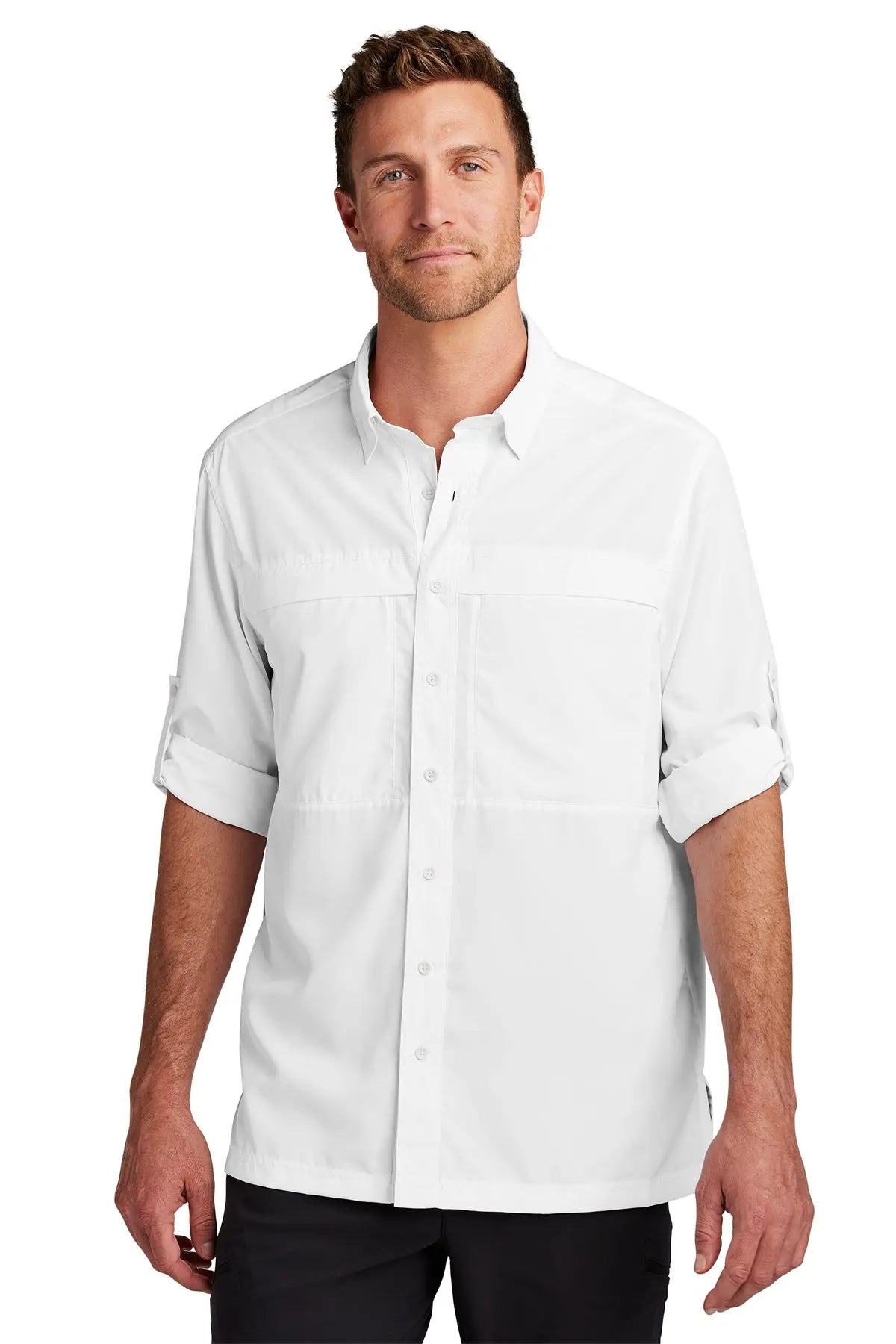 Port Authority® Long Sleeve UV Daybreak Shirt #W960Game Over Merch
