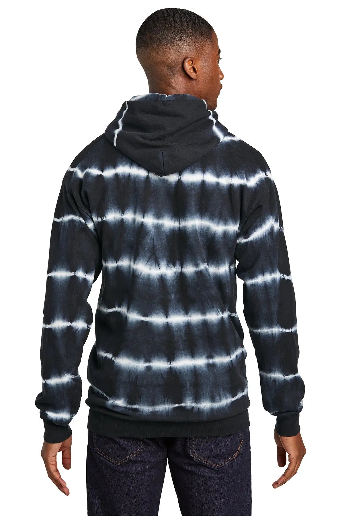 Port & Co™ Allover Stripe Tie-Dye Fleece #PC143