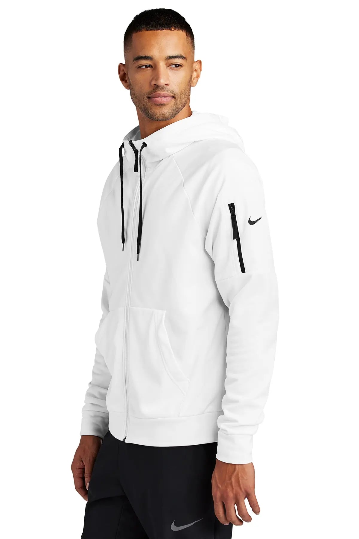Nike Therma-FIT Pocket Full-Zip Fleece Hoodie #NKFD9859