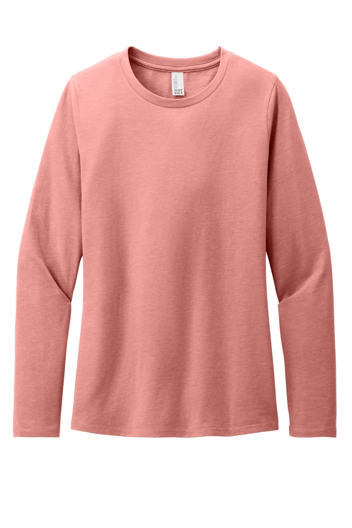 District® Women’s Perfect Blend® CVC Long Sleeve Tee #DT110