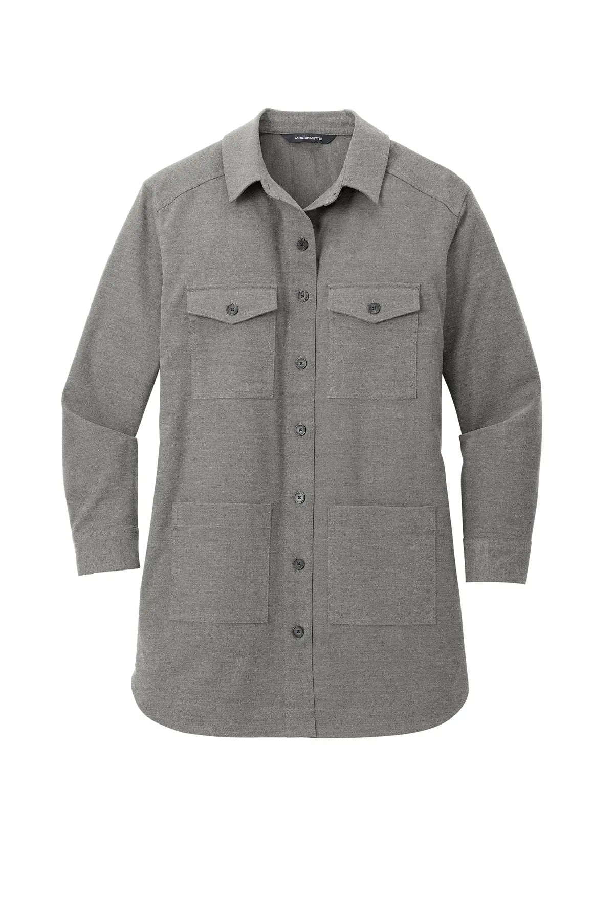 Mercer+Mettle® Women’s Long Sleeve Twill Overshirt #MM2021