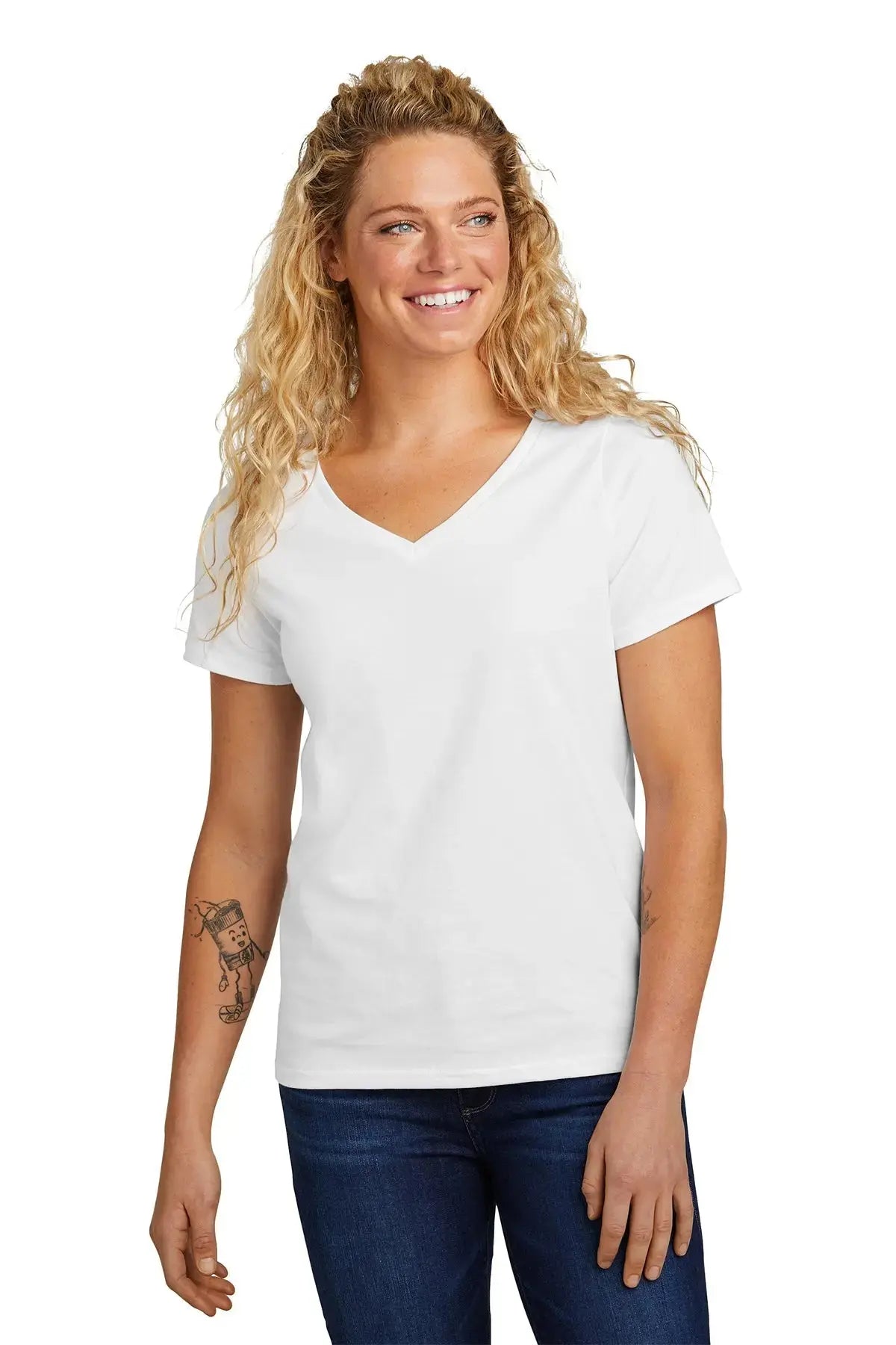 Volunteer Knitwear™ Women’s Daily V-Neck Tee #LVL45V Game Over Merch