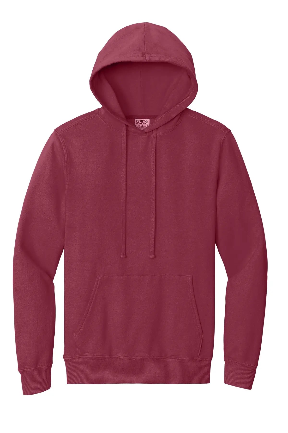 Port & Co™ Beach Wash® Garment-Dyed Pullover Hooded Sweatshirt #PC098H