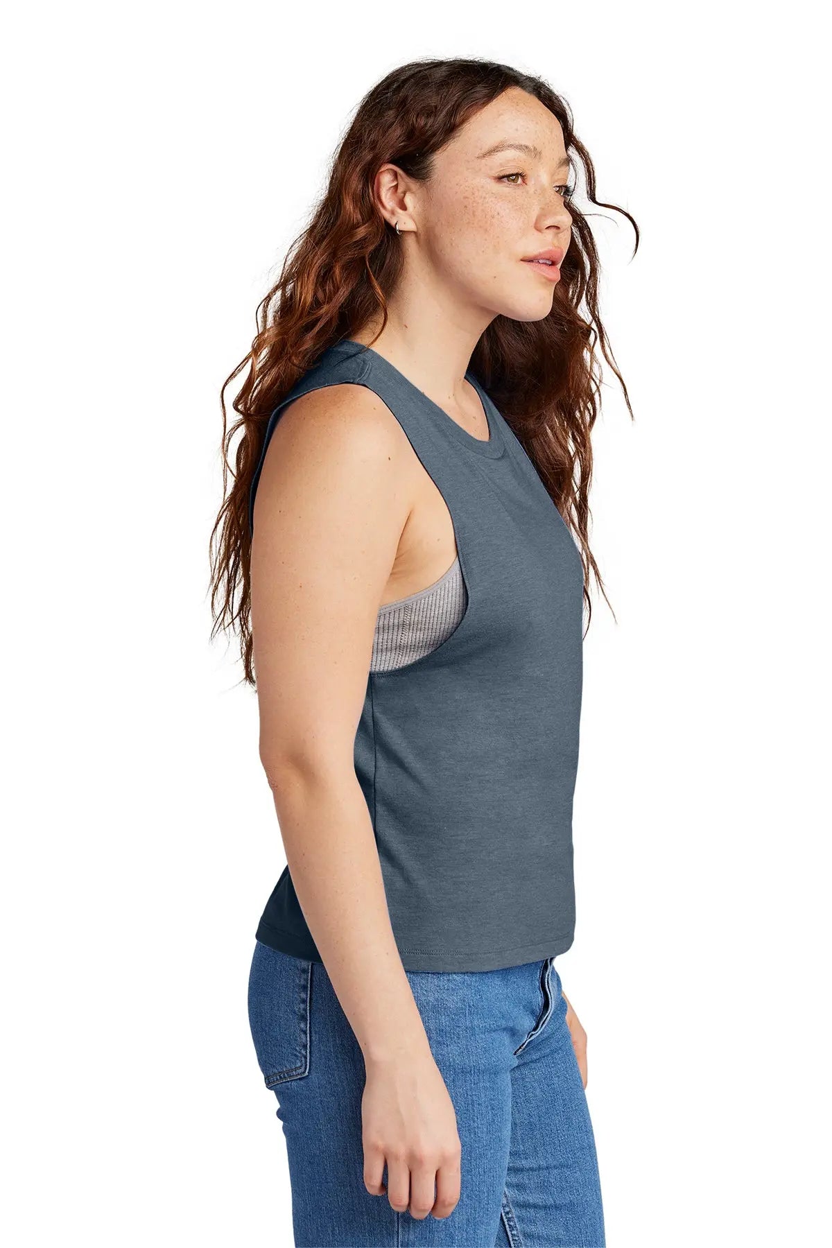 Allmade® Women’s Tri-Blend Muscle Tank #AL2020 Game Over Merch