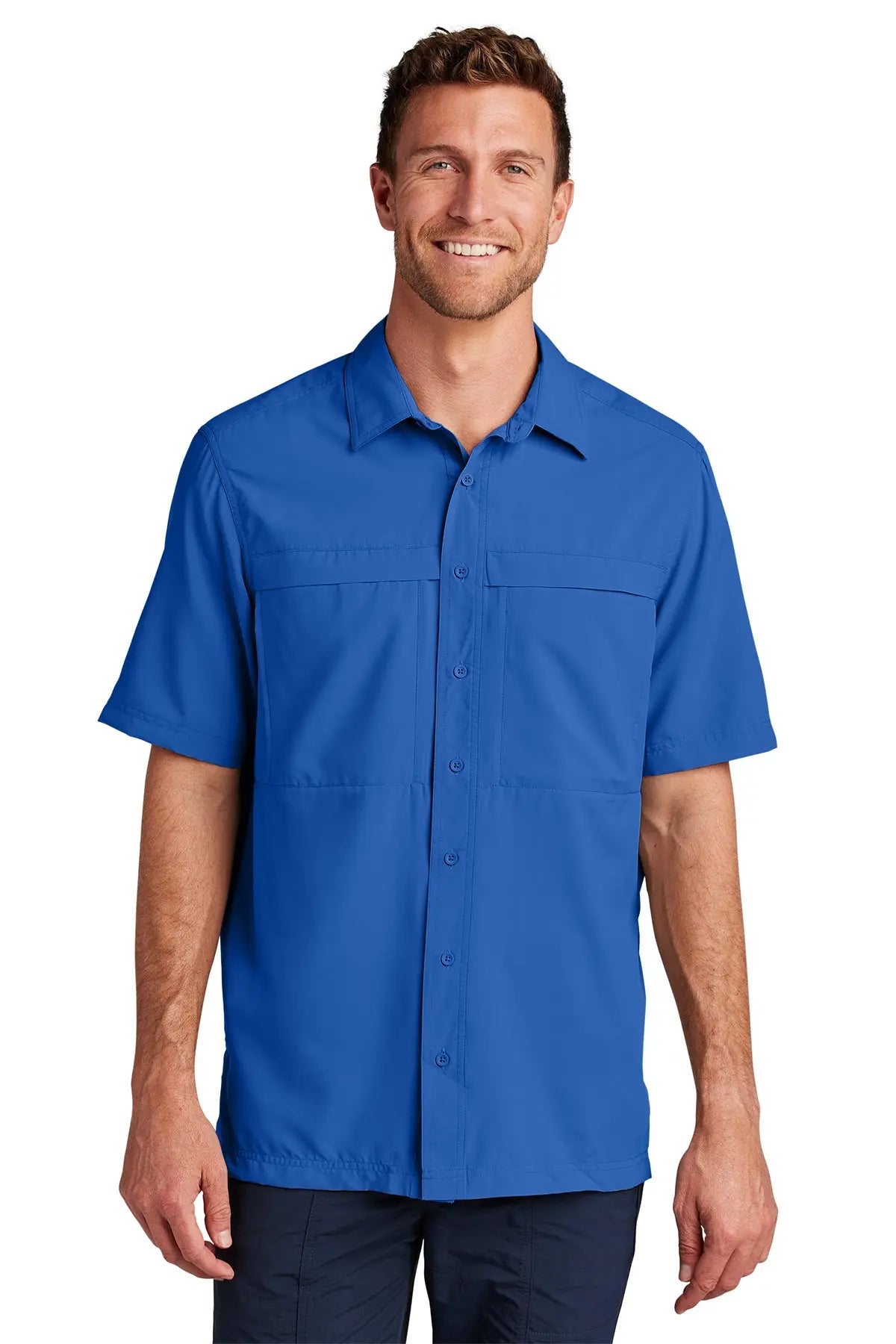 Port Authority® Short Sleeve UV Daybreak Shirt #W961Game Over Merch
