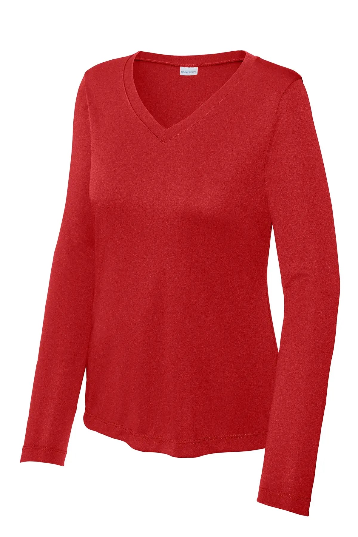 Sport-Tek® Women's Long Sleeve PosiCharge® Competitor™ V-Neck Tee #LST353LS