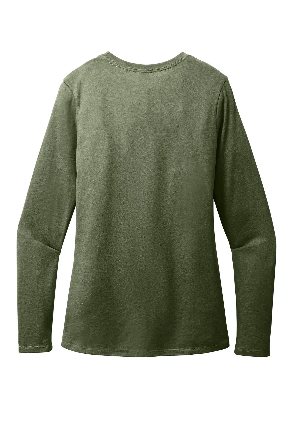 District® Women’s Perfect Blend® CVC Long Sleeve Tee #DT110