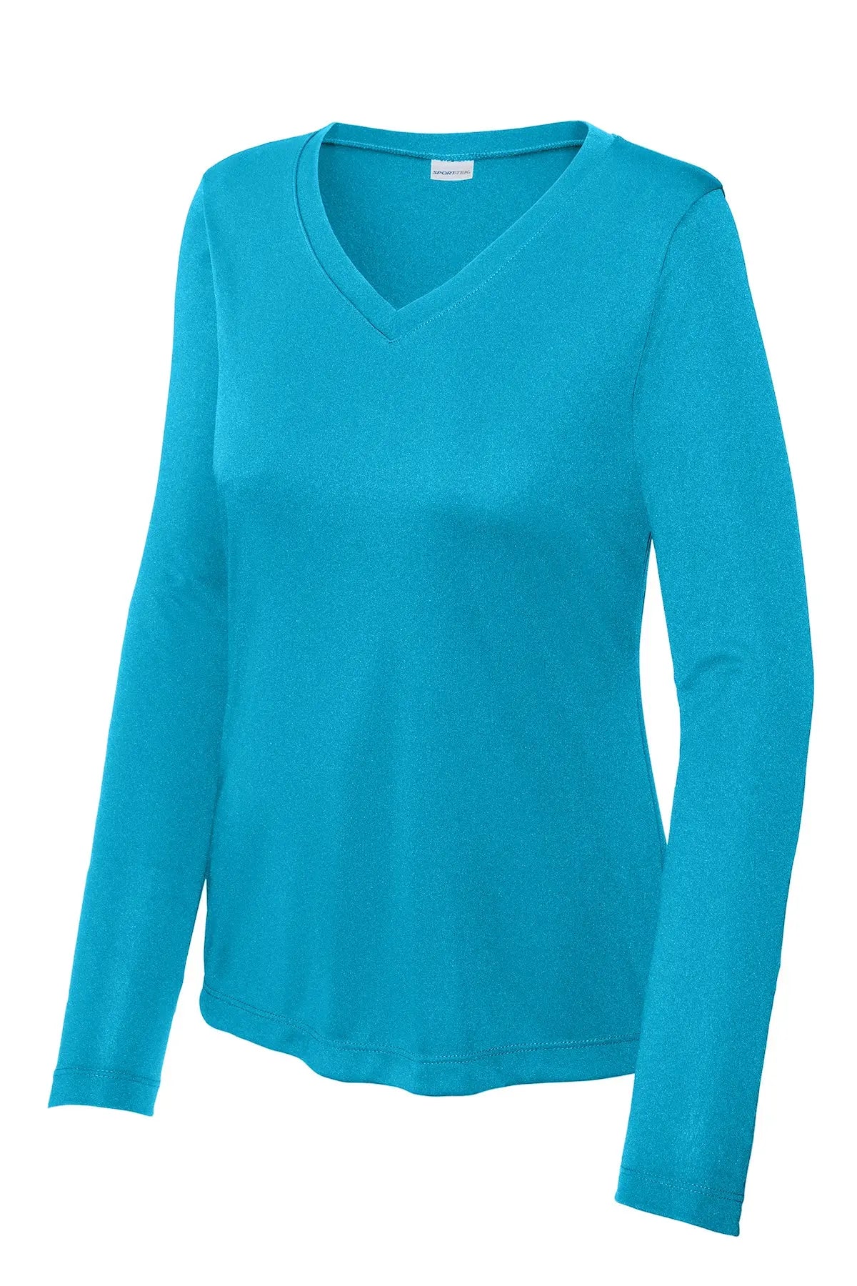 Sport-Tek® Women's Long Sleeve PosiCharge® Competitor™ V-Neck Tee #LST353LS