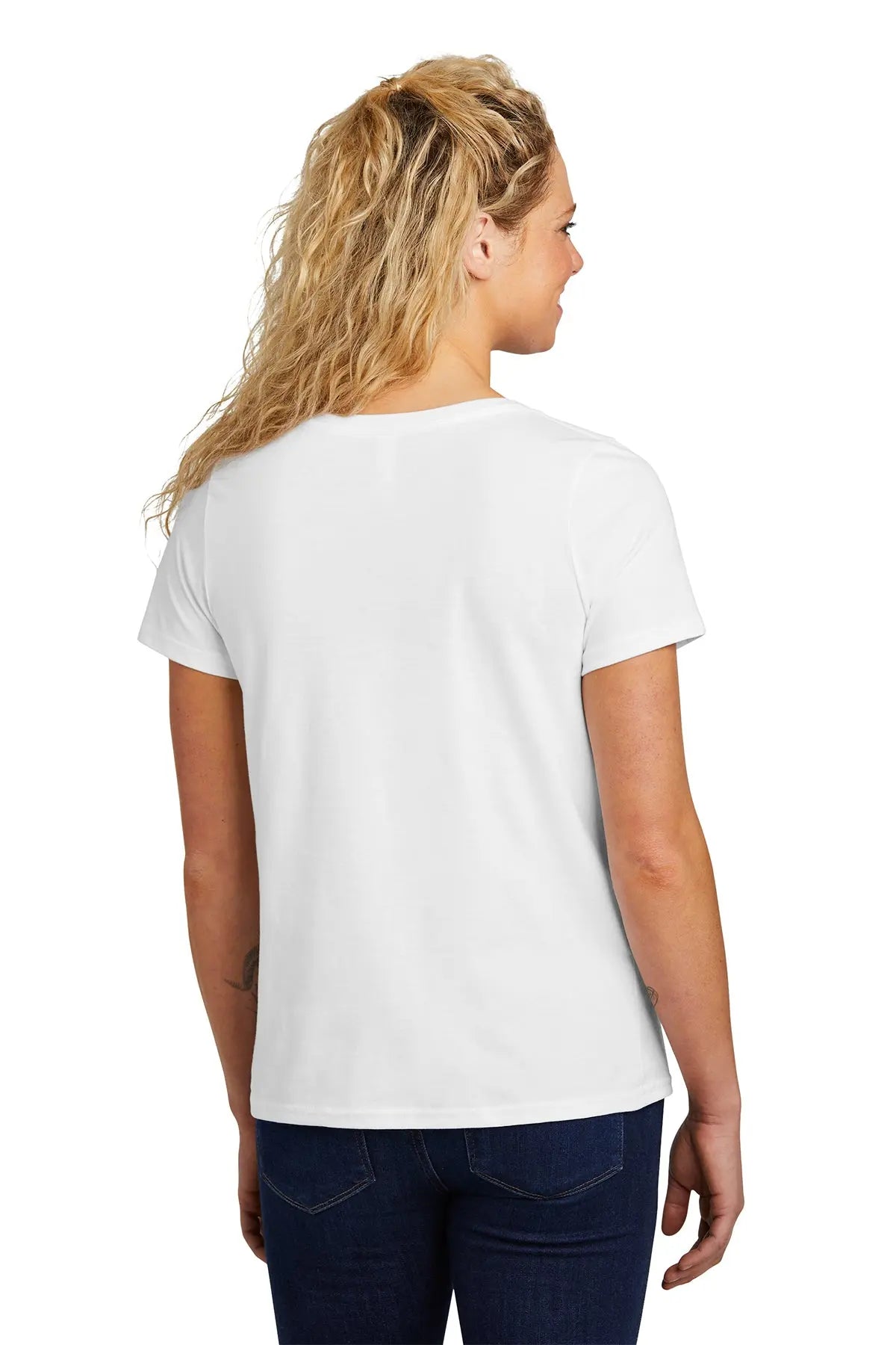 Volunteer Knitwear™ Women’s Daily V-Neck Tee #LVL45V