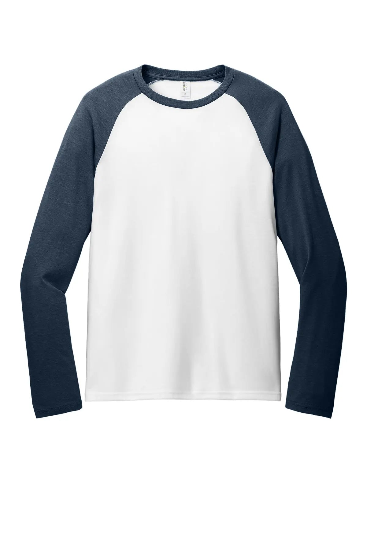 Allmade® Unisex Tri-Blend Long Sleeve Colorblock Raglan #AL6009