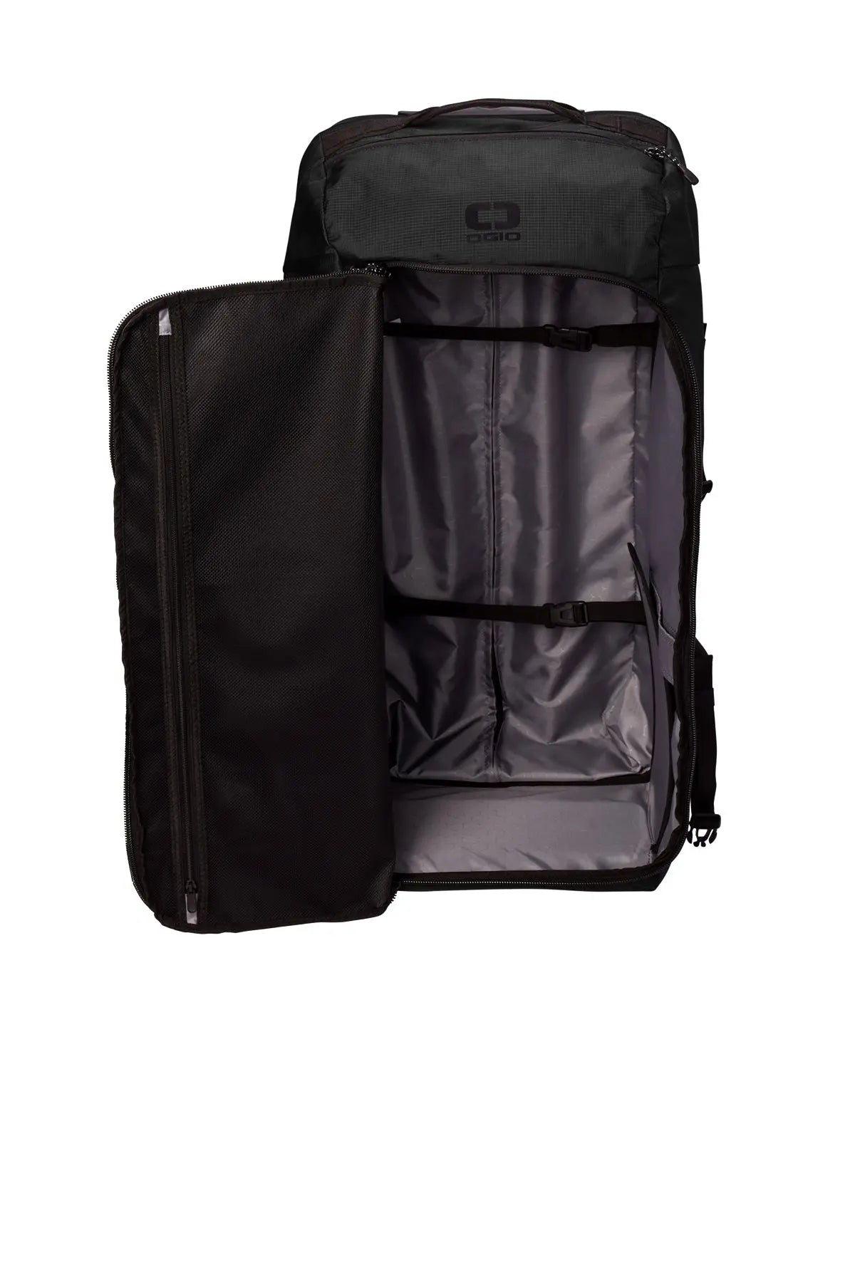 OGIO® Passage Wheeled Checked Duffel #98003 Game Over Merch
