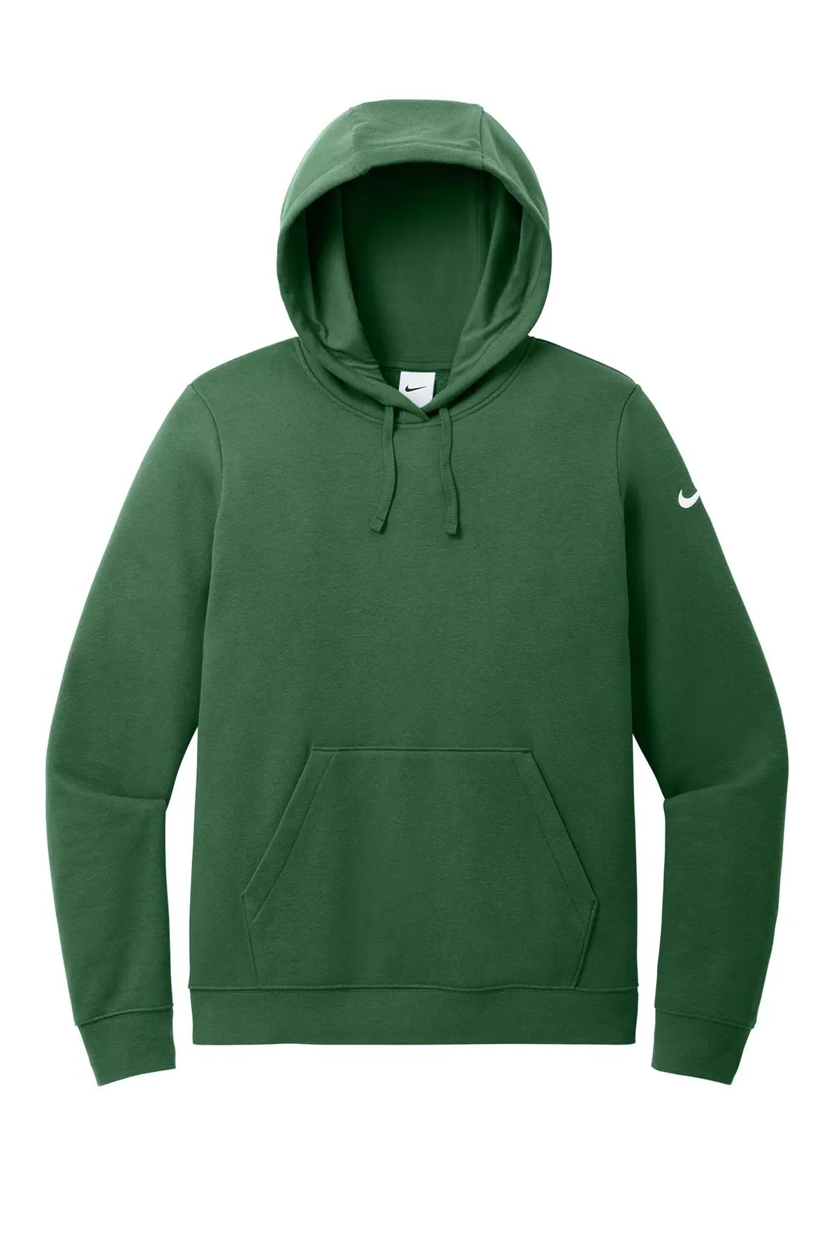 Nike Women's Club Fleece Sleeve Swoosh Pullover Hoodie #NKFD9889