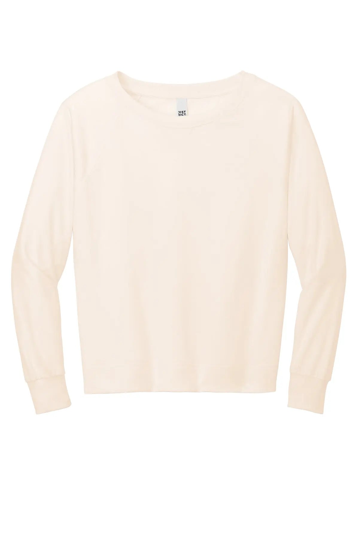 District® Women’s Featherweight French Terry™ Long Sleeve Crewneck #DT672