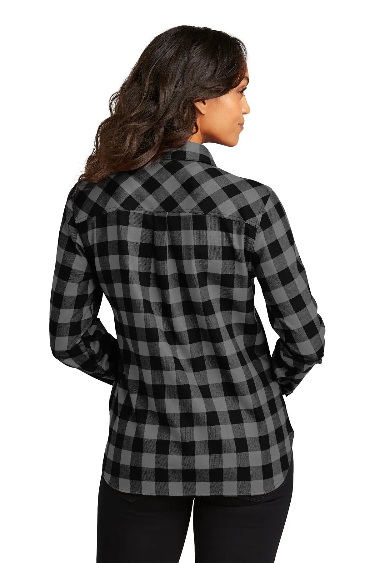 Port Authority® Women's Plaid Flannel Shirt #LW669