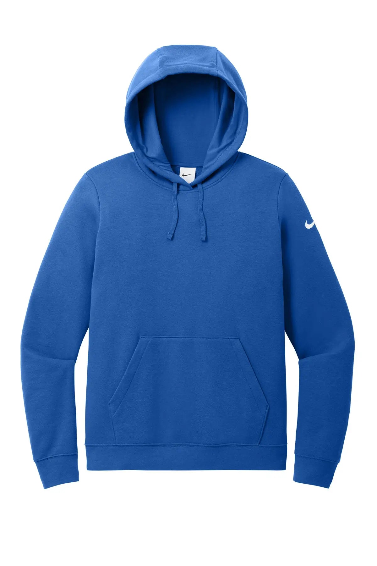 Nike Women's Club Fleece Sleeve Swoosh Pullover Hoodie #NKFD9889