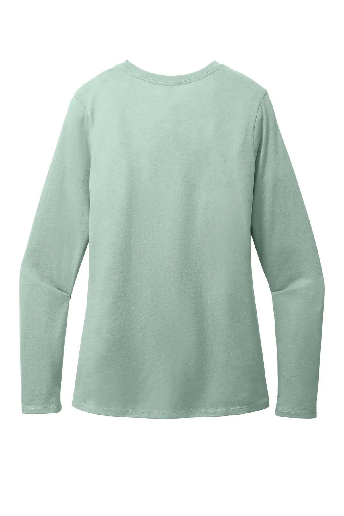 District® Women’s Perfect Blend® CVC Long Sleeve Tee #DT110