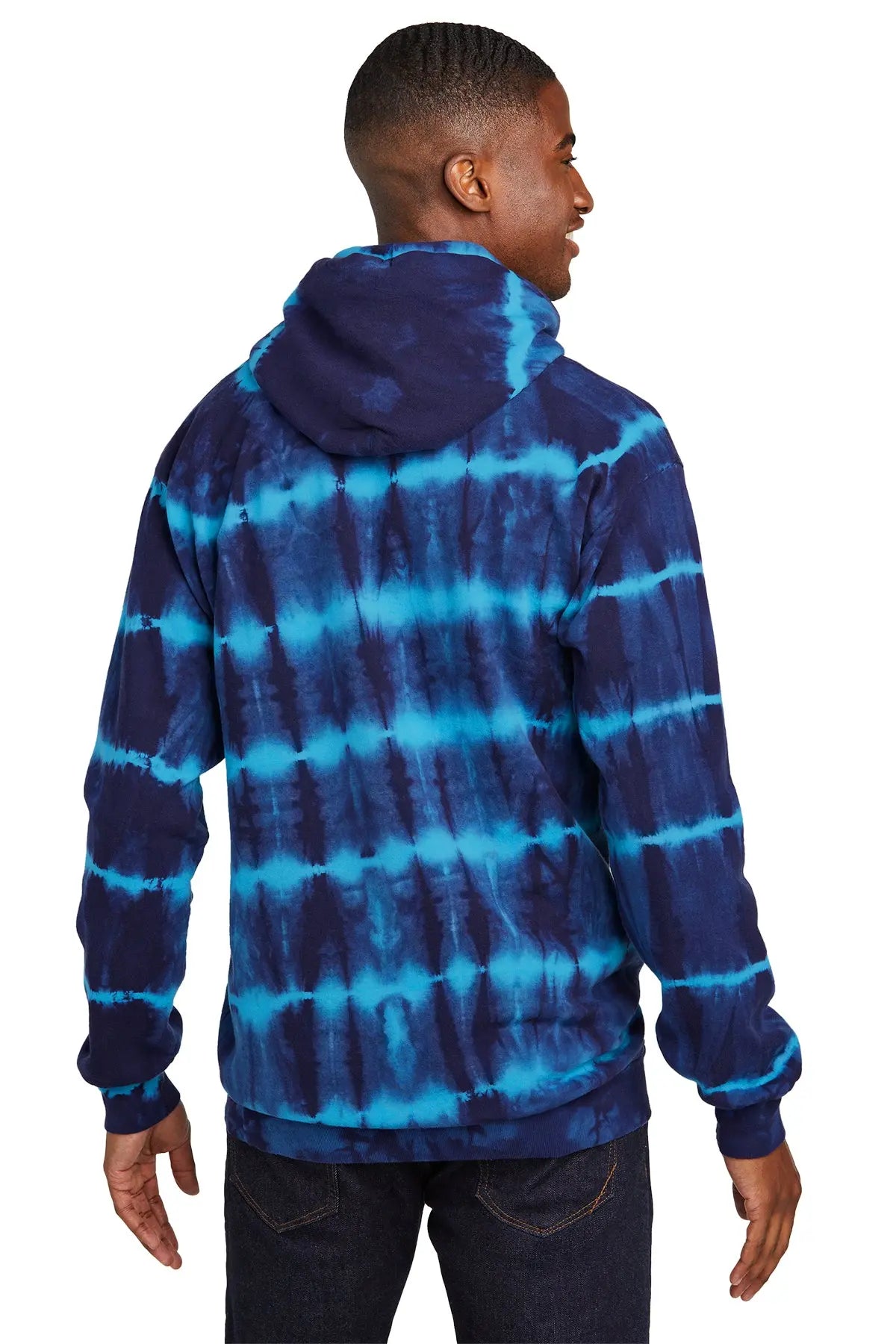 Port & Co™ Allover Stripe Tie-Dye Fleece #PC143