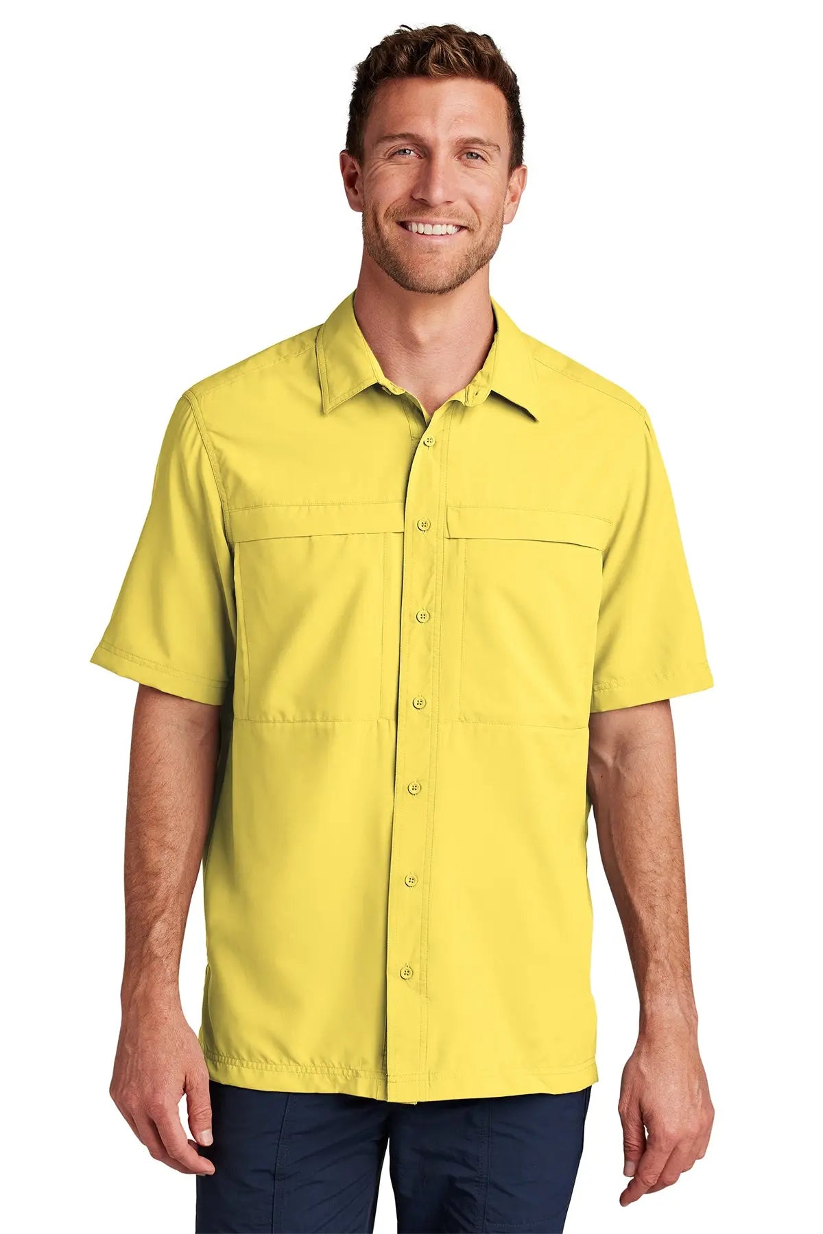 Port Authority® Short Sleeve UV Daybreak Shirt #W961Game Over Merch