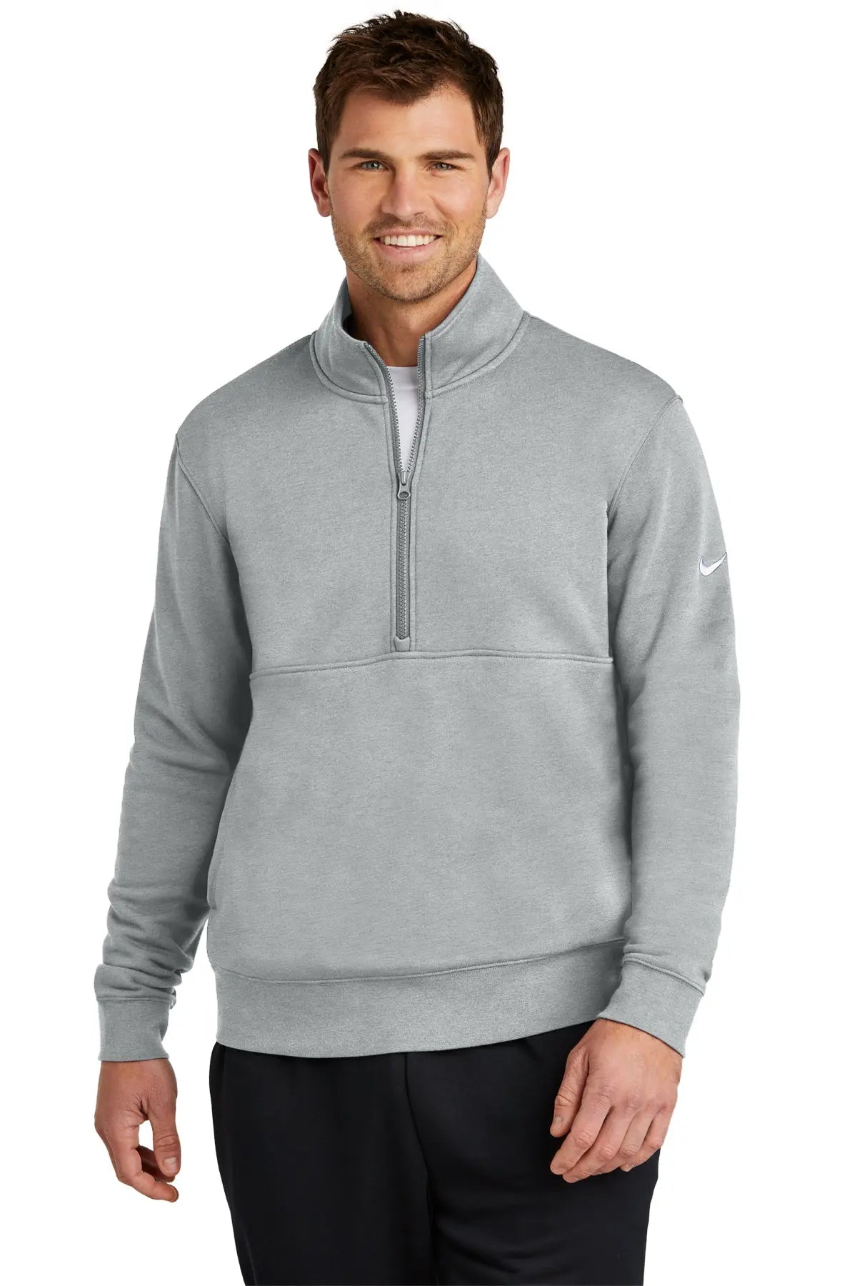 Nike Club Fleece Sleeve Swoosh 1/2-Zip #NKDX6718 Game Over Merch