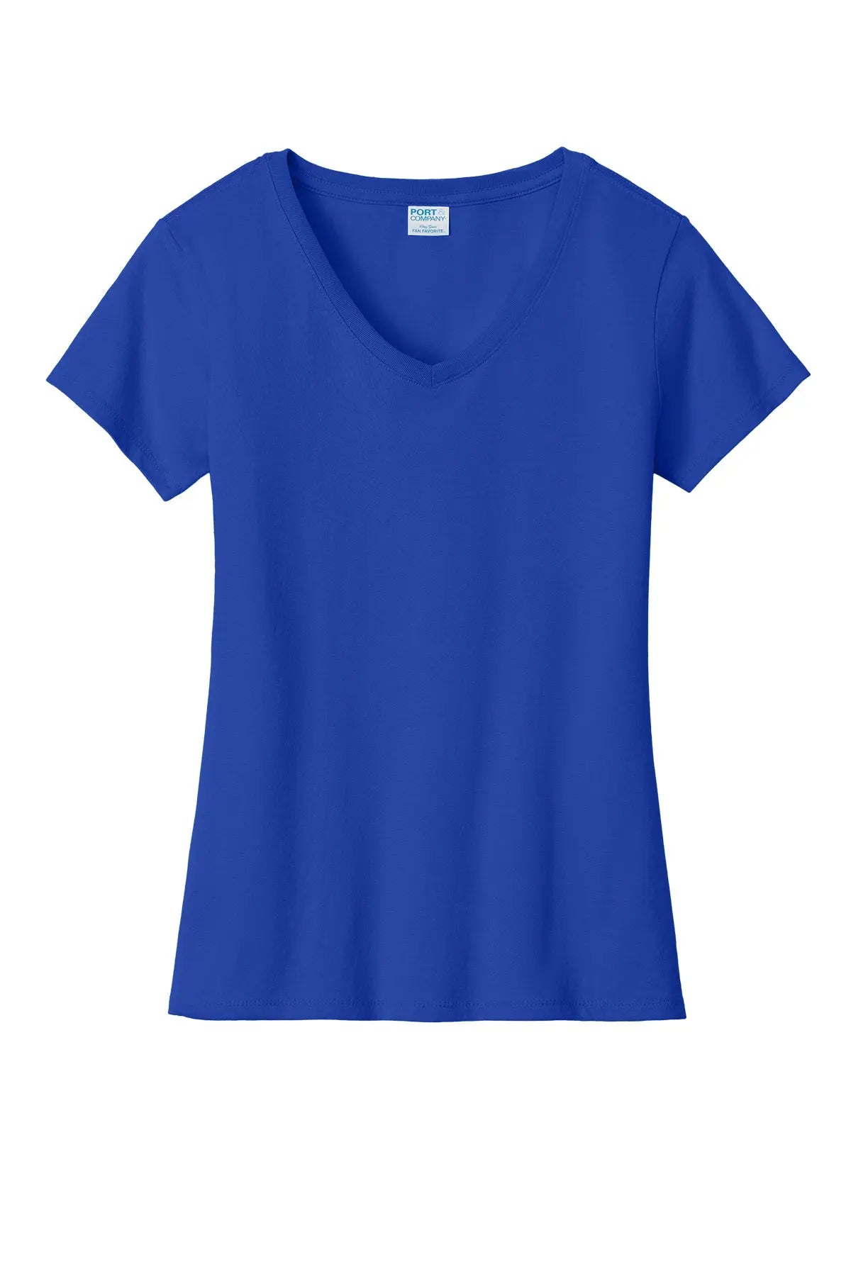 Port & Co™ Women's Fan Favorite™ V-Neck Tee #LPC450V
