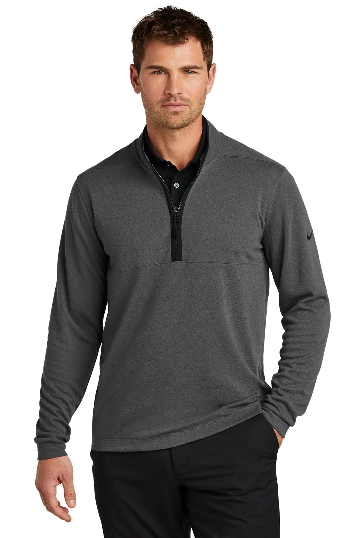Nike Textured 1/2-Zip Cover-Up #NKDX6702 Game Over Merch