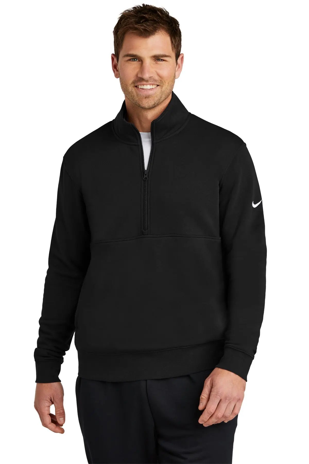 Nike Club Fleece Sleeve Swoosh 1/2-Zip #NKDX6718 Game Over Merch