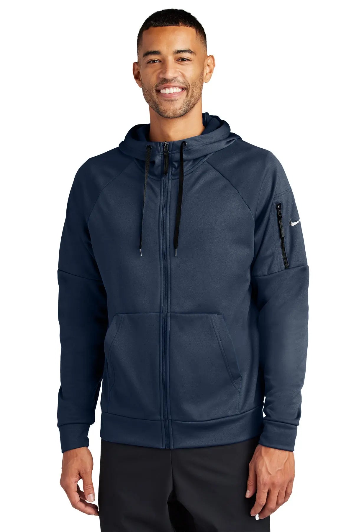 Nike Therma-FIT Pocket Full-Zip Fleece Hoodie #NKFD9859