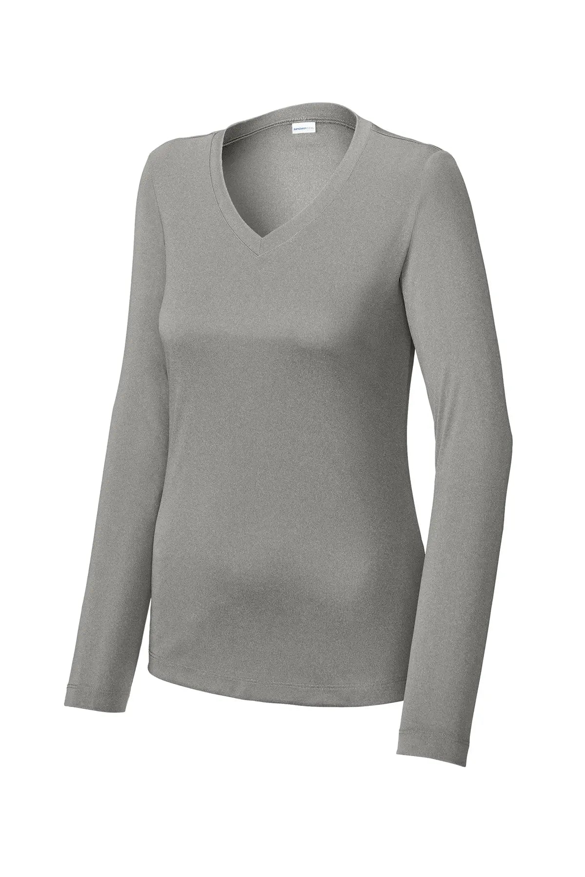 Sport-Tek® Women's Long Sleeve PosiCharge® Competitor™ V-Neck Tee #LST353LS