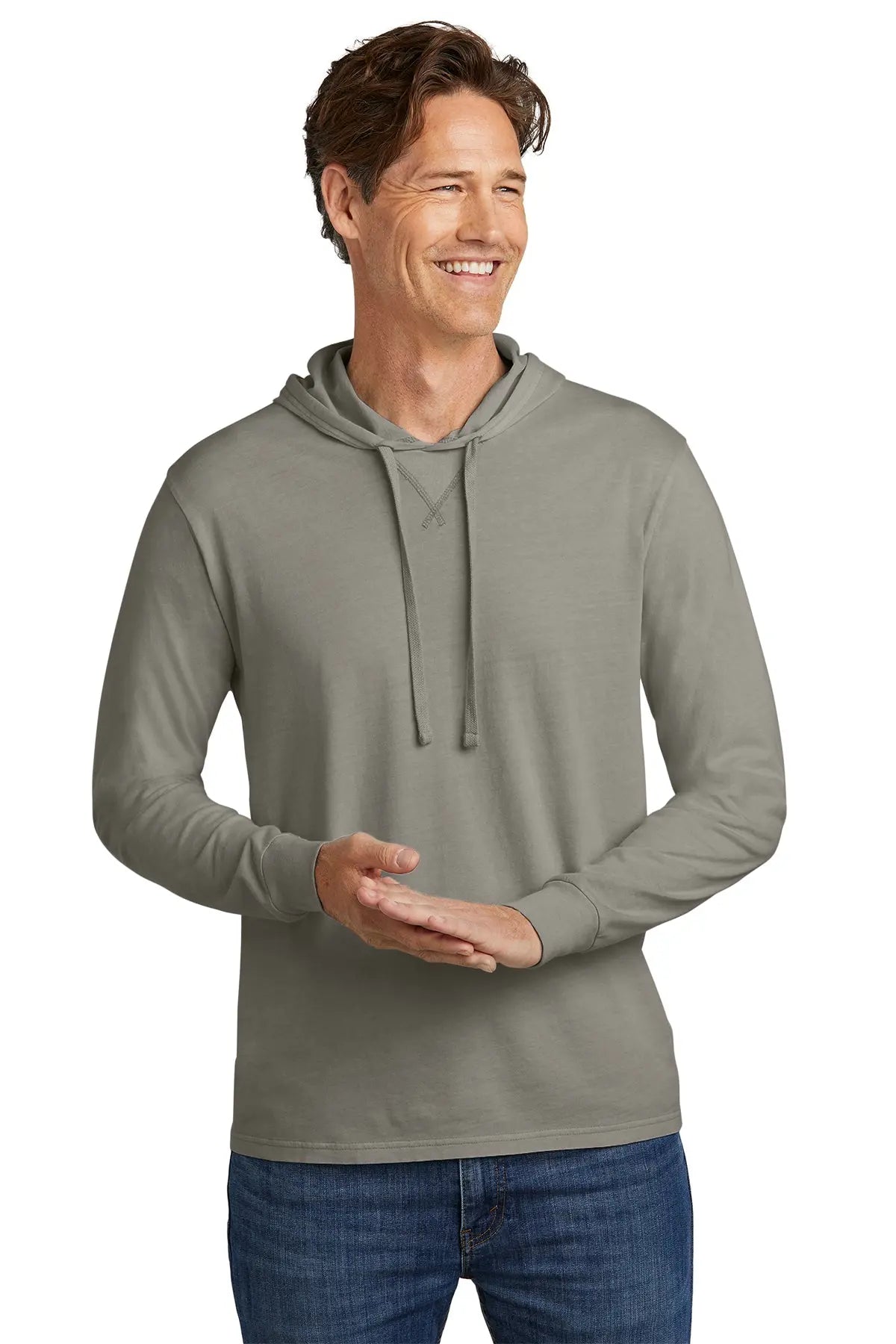 Allmade® Unisex Mineral Dye Organic Cotton Hoodie Tee #AL6305 Game Over Merch