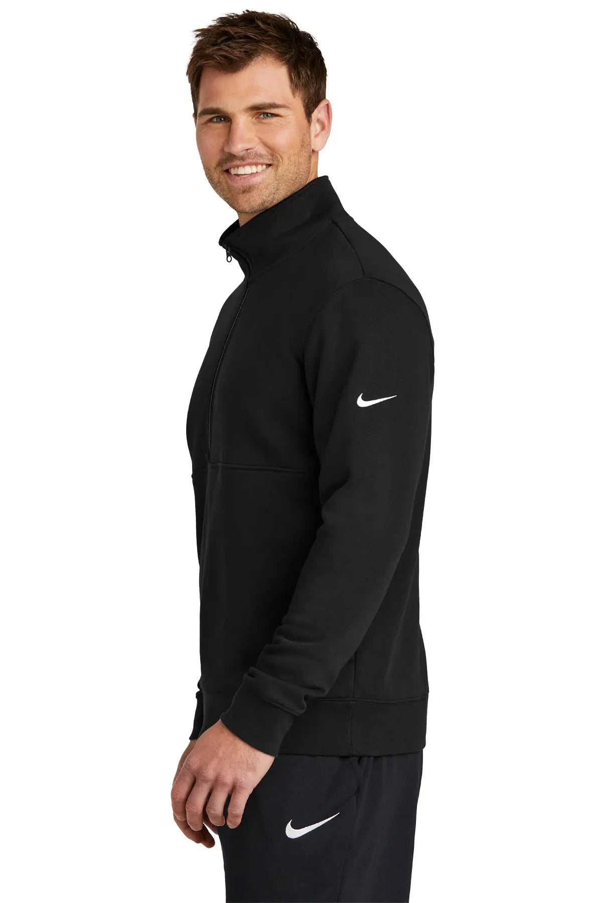 Nike Club Fleece Sleeve Swoosh 1/2-Zip #NKDX6718 Game Over Merch