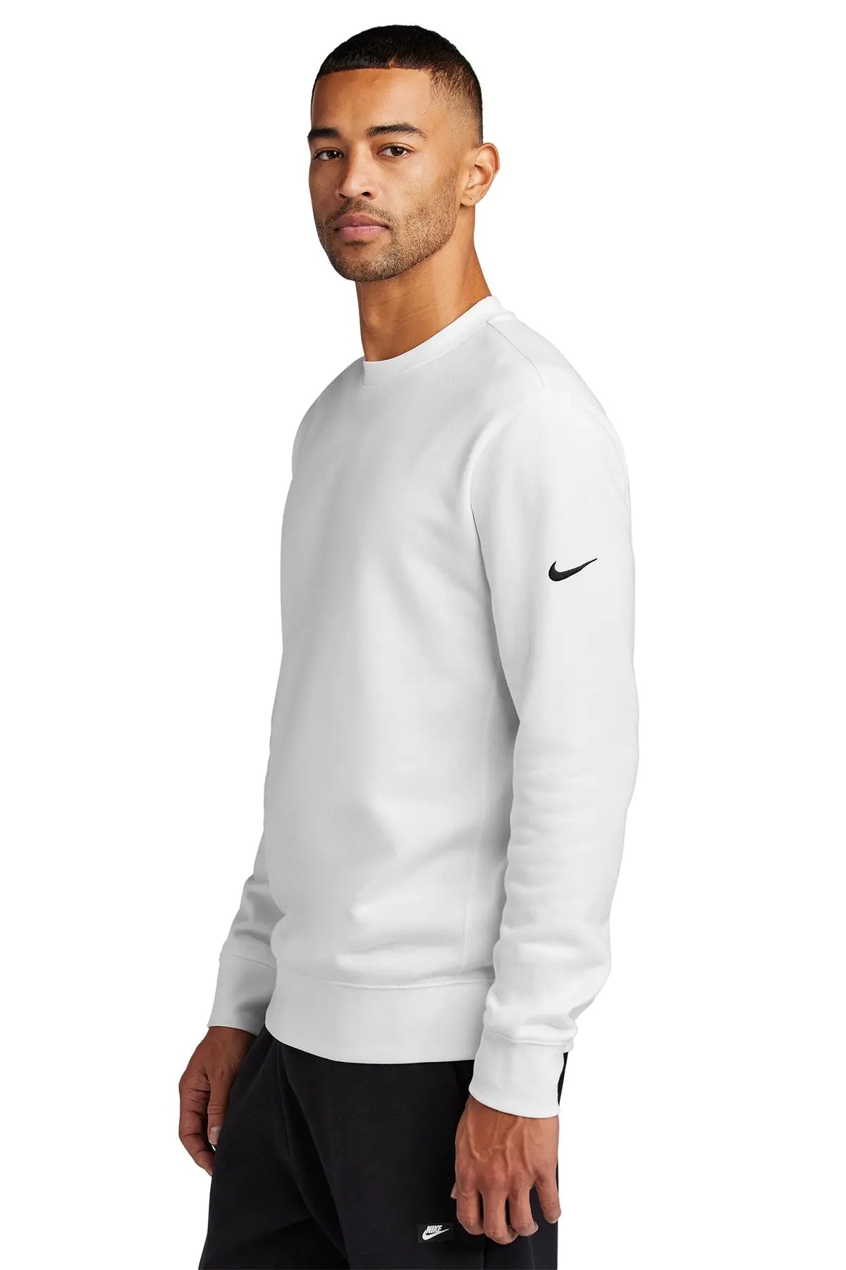 Nike Club Fleece Sleeve Swoosh Crew #NKFD9863
