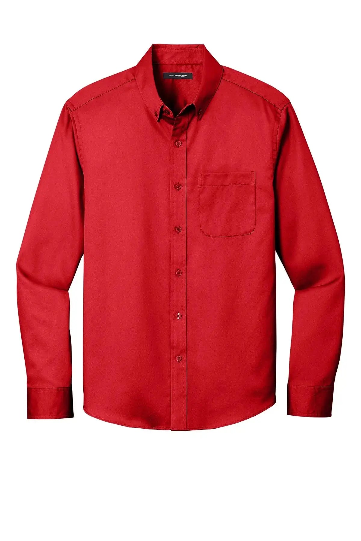 Port Authority® Long Sleeve SuperPro React™ Twill Shirt #W808 Game Over Merch