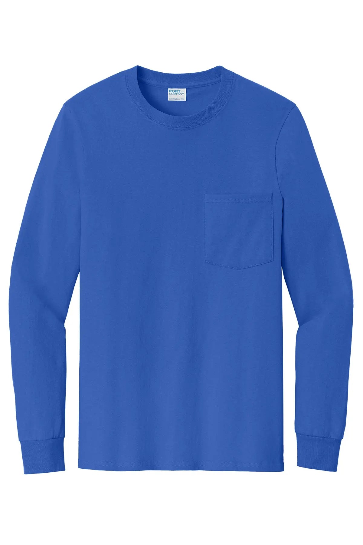 Port & Co™ Long Sleeve Essential Pocket Tee #PC61LSP Game Over Merch