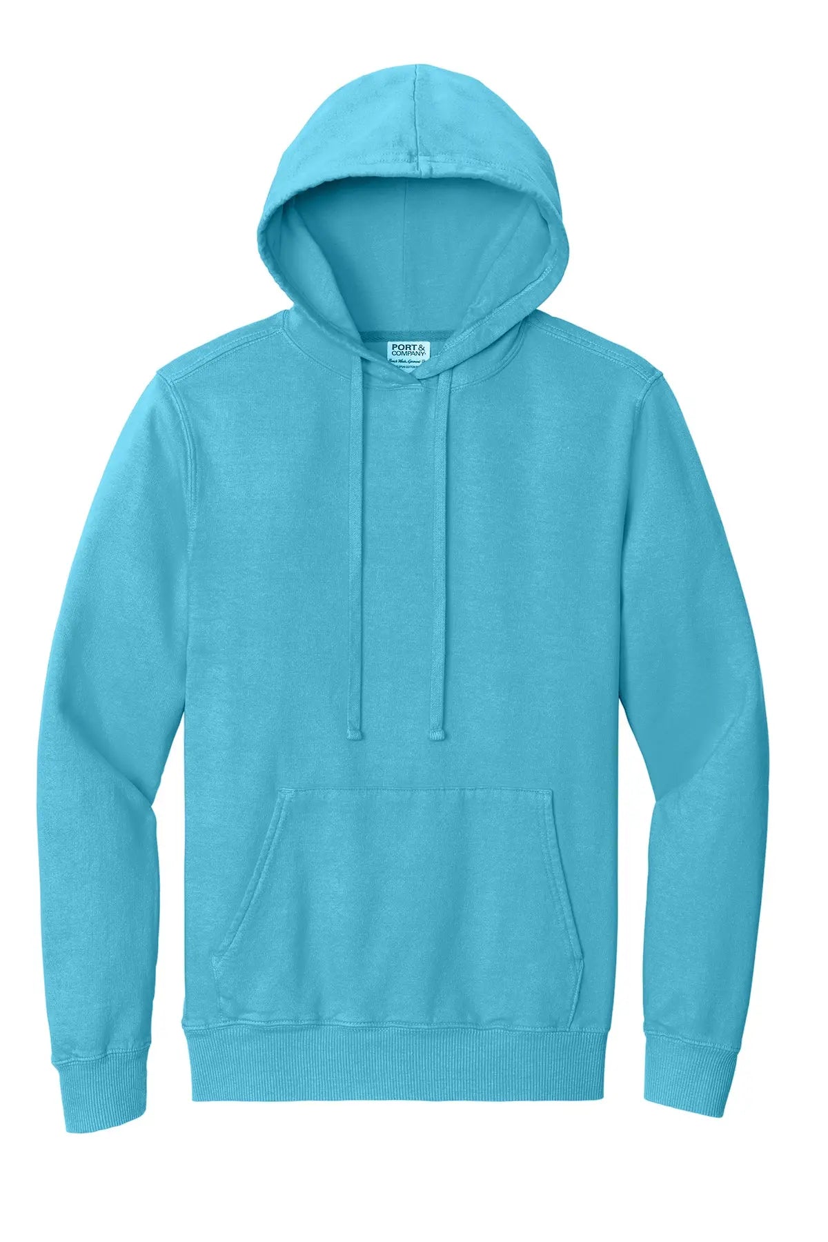 Port & Co™ Beach Wash® Garment-Dyed Pullover Hooded Sweatshirt #PC098H