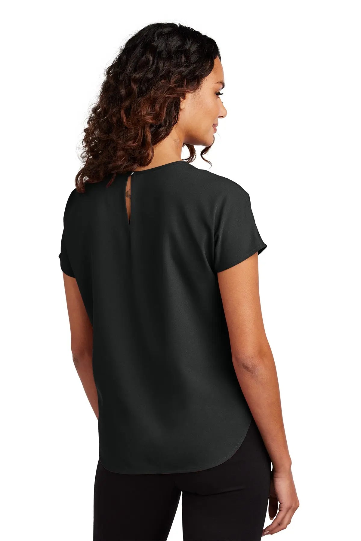 Mercer+Mettle® Women's Stretch Crepe Crew #MM2015