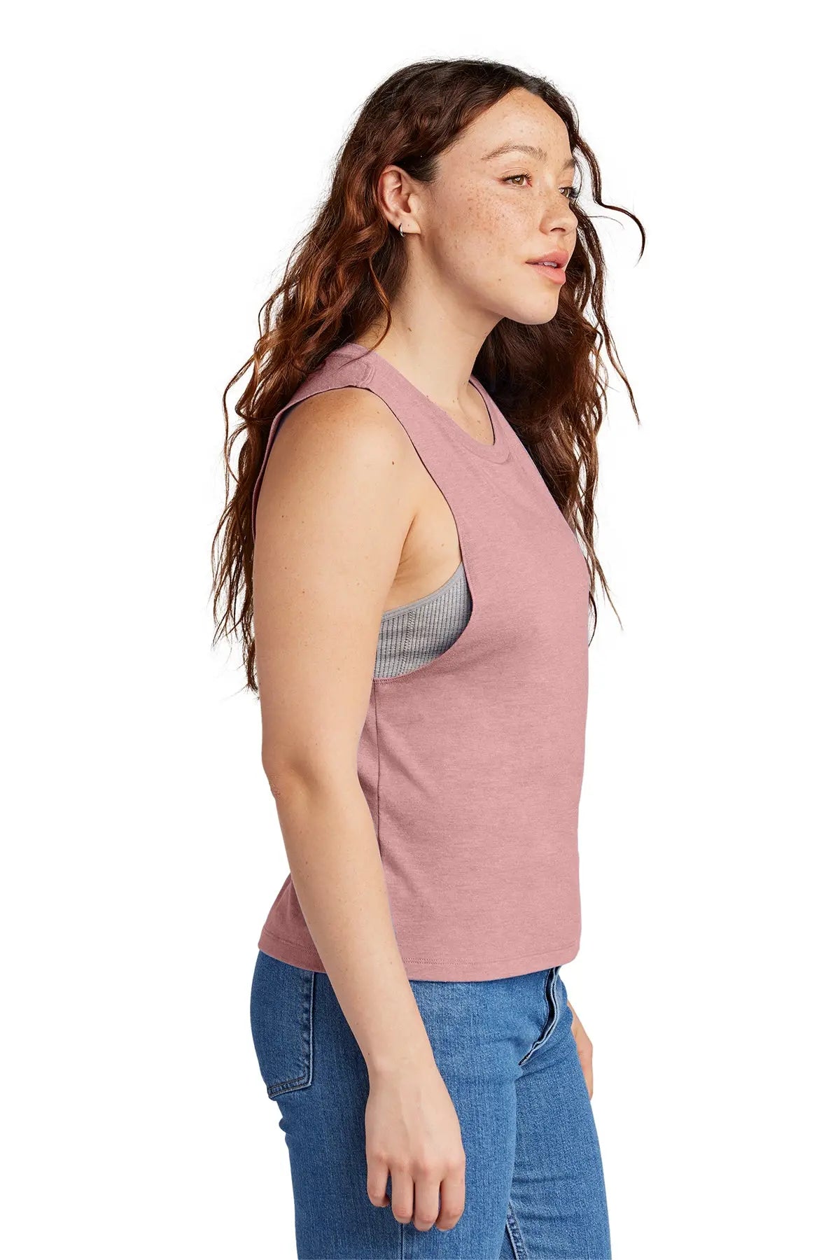 Allmade® Women’s Tri-Blend Muscle Tank #AL2020 Game Over Merch