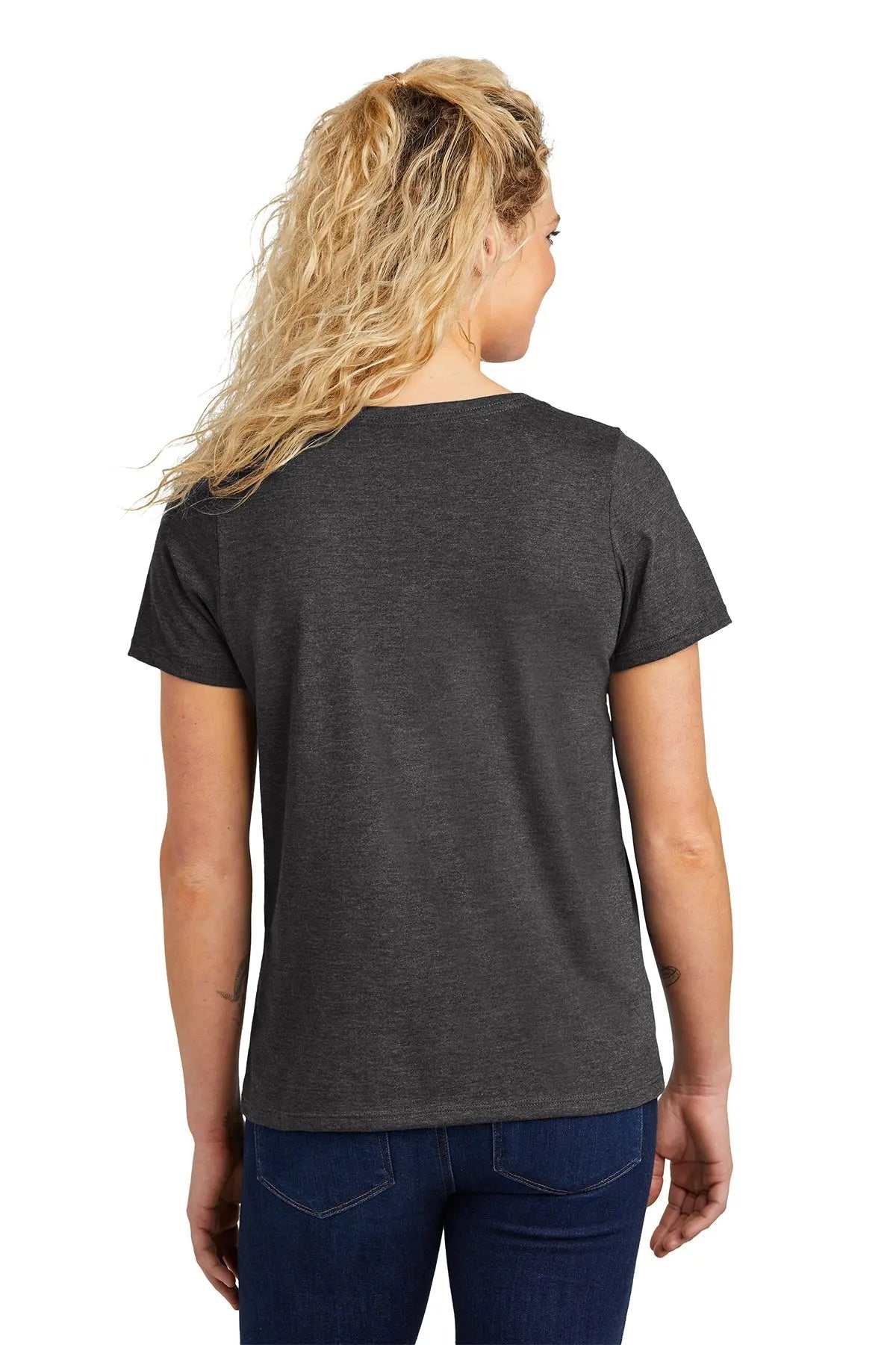 Volunteer Knitwear™ Women’s Daily V-Neck Tee #LVL45V
