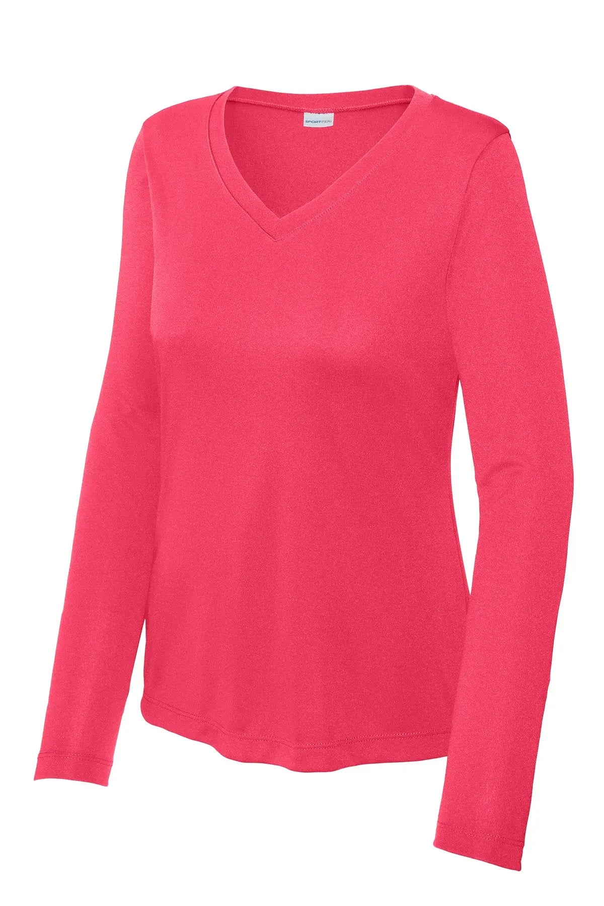 Sport-Tek® Women's Long Sleeve PosiCharge® Competitor™ V-Neck Tee #LST353LS