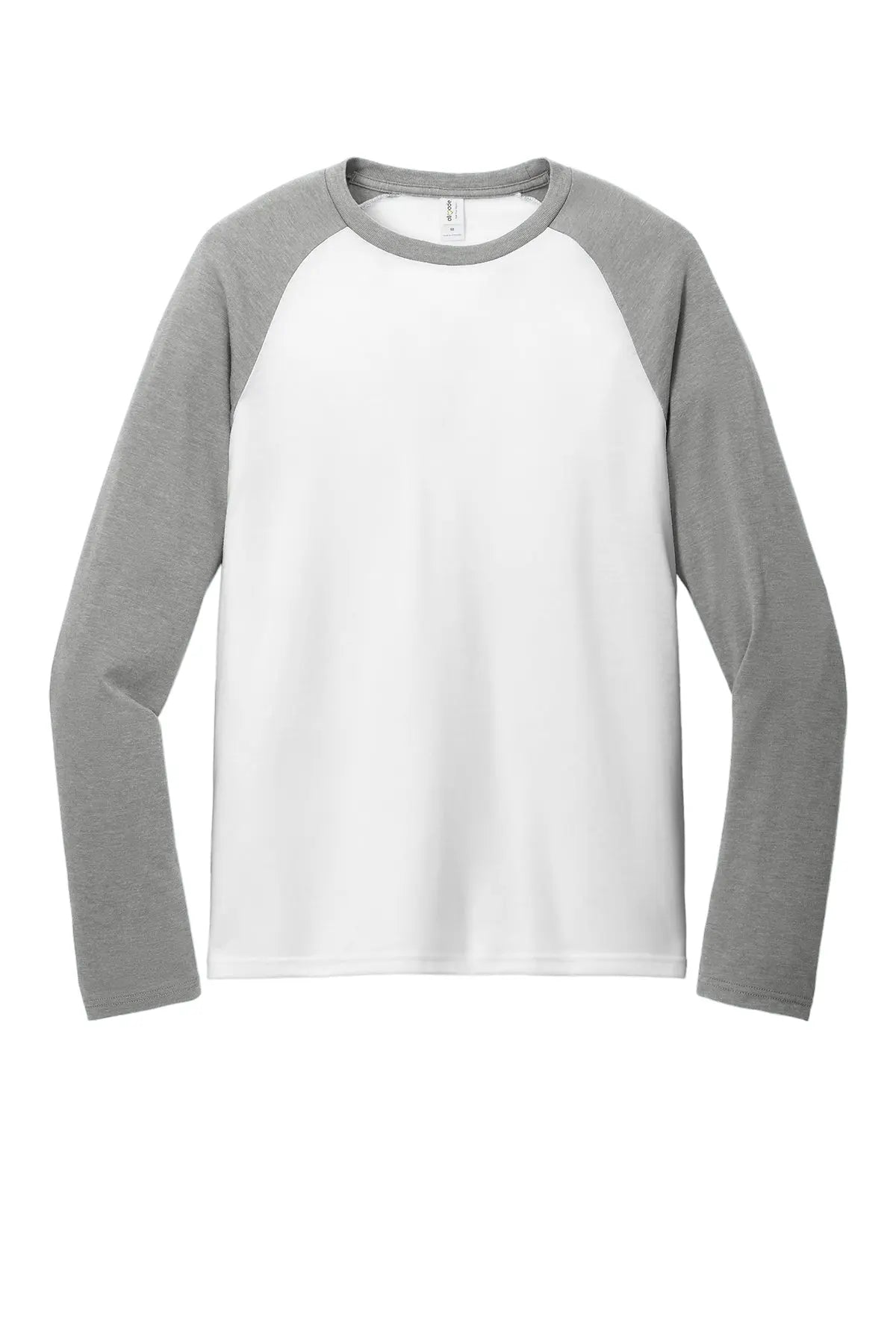 Allmade® Unisex Tri-Blend Long Sleeve Colorblock Raglan #AL6009