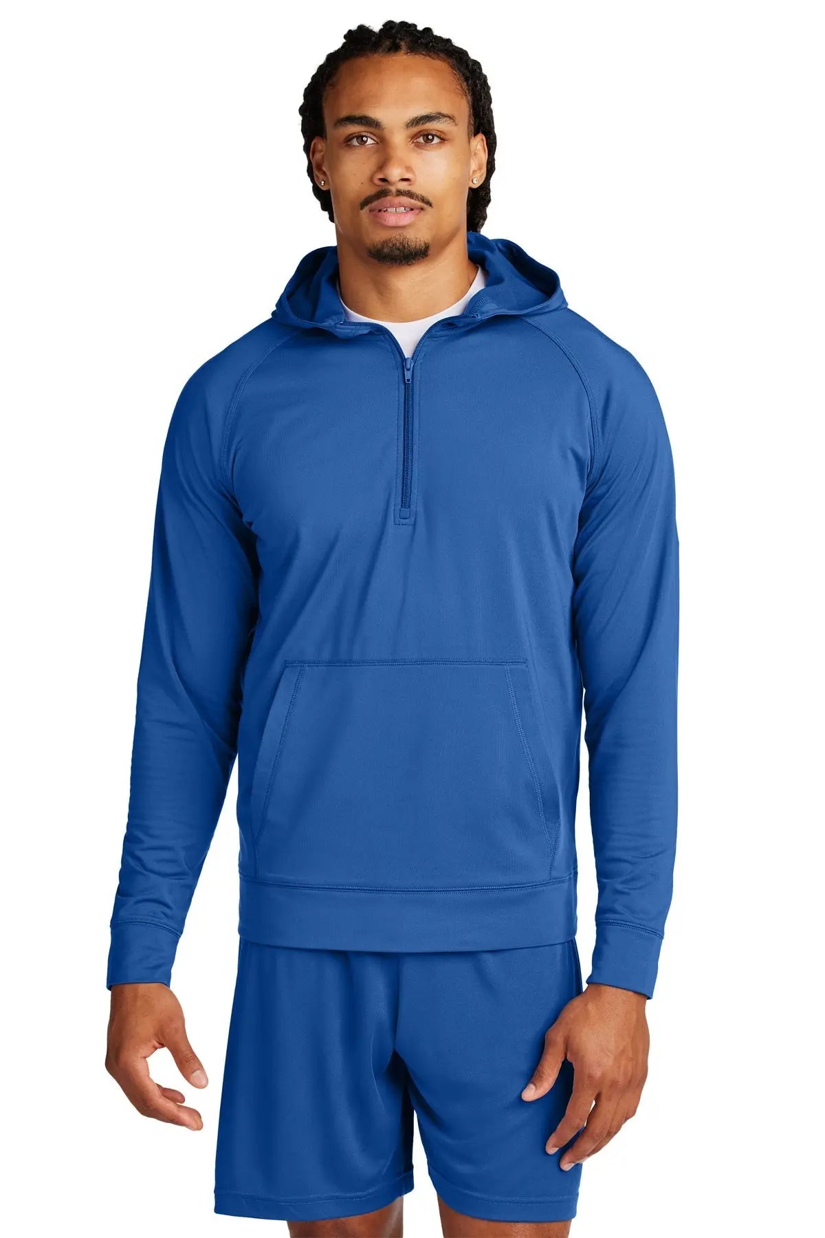 Sport-Tek® Sport-Wick® Stretch 1/2-Zip Hoodie #ST856 Game Over Merch
