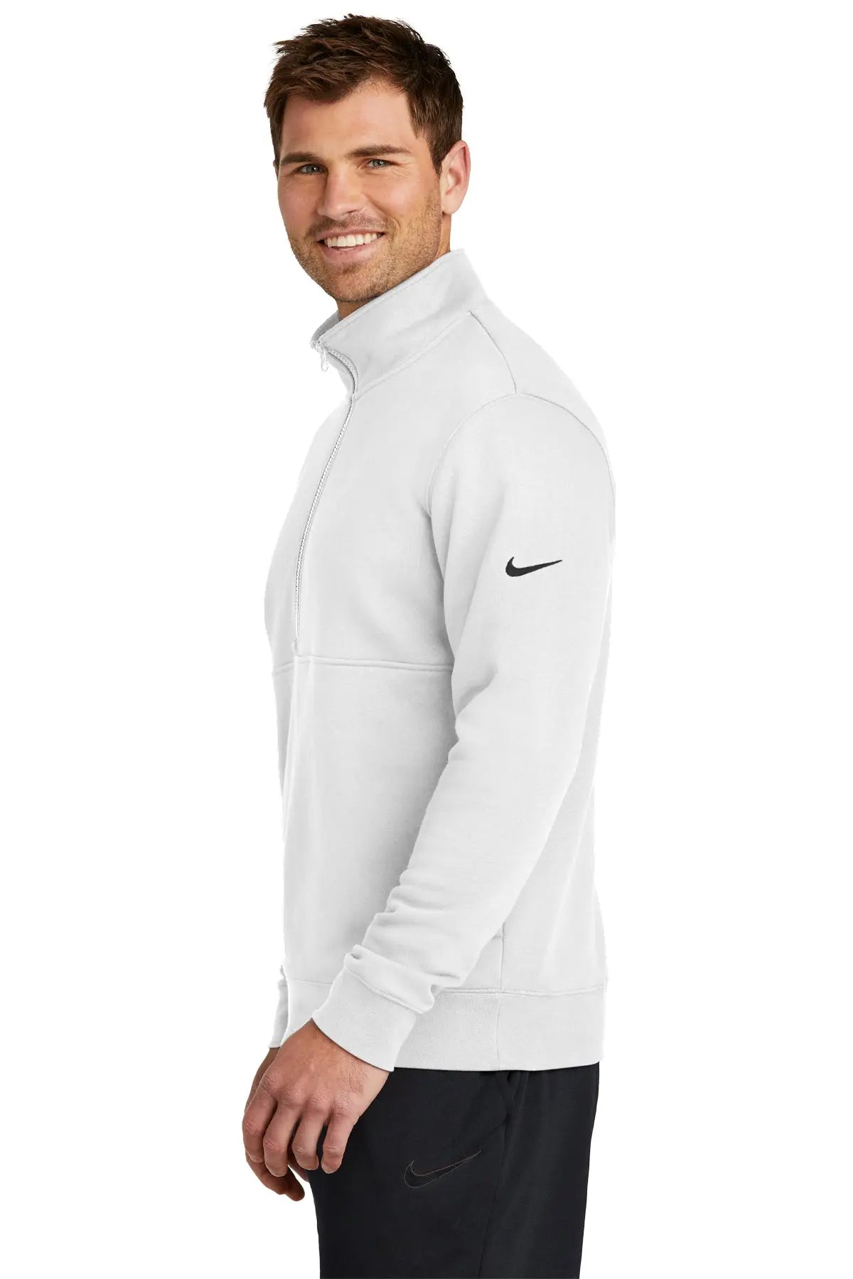 Nike Club Fleece Sleeve Swoosh 1/2-Zip #NKDX6718 Game Over Merch