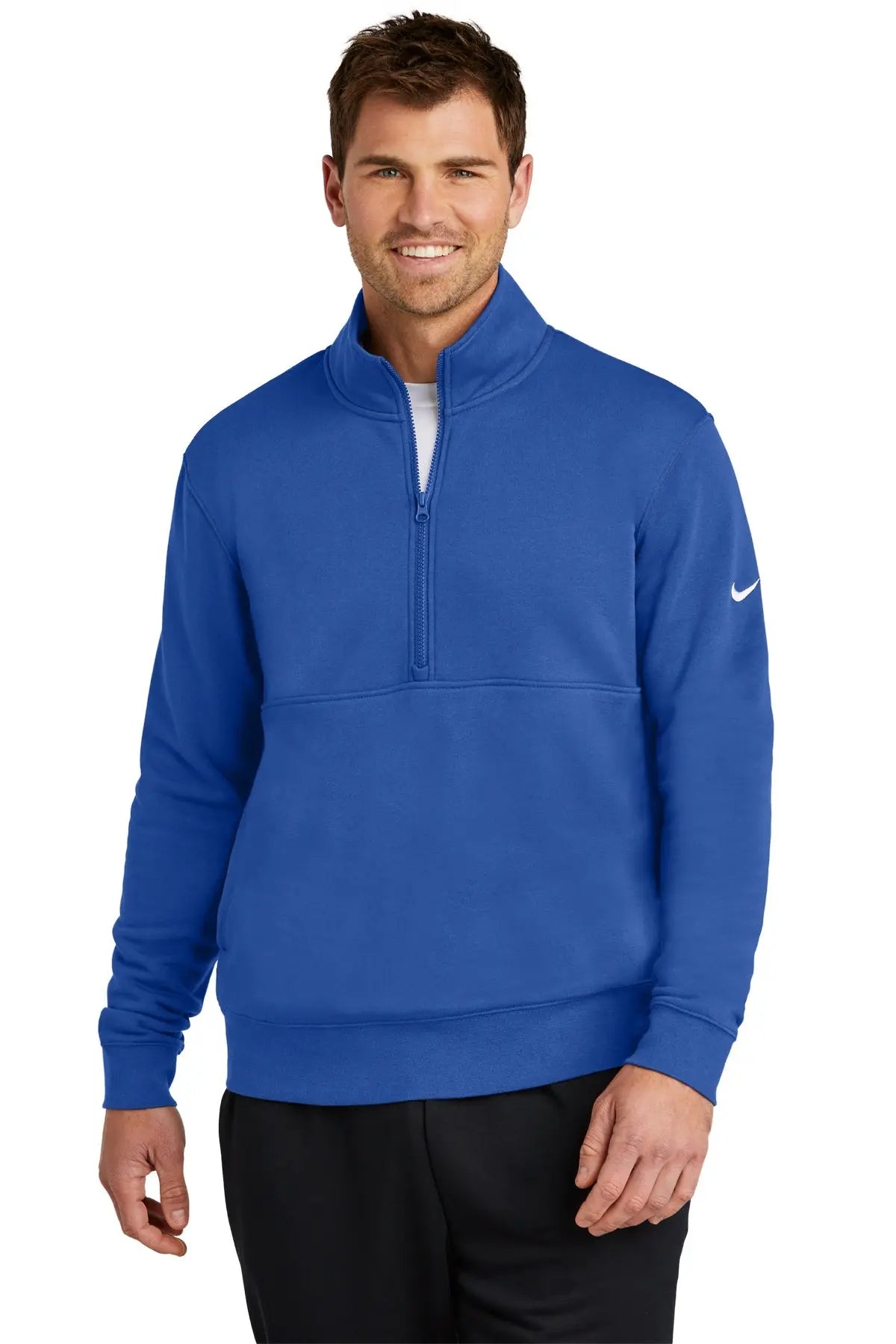 Nike Club Fleece Sleeve Swoosh 1/2-Zip #NKDX6718 Game Over Merch