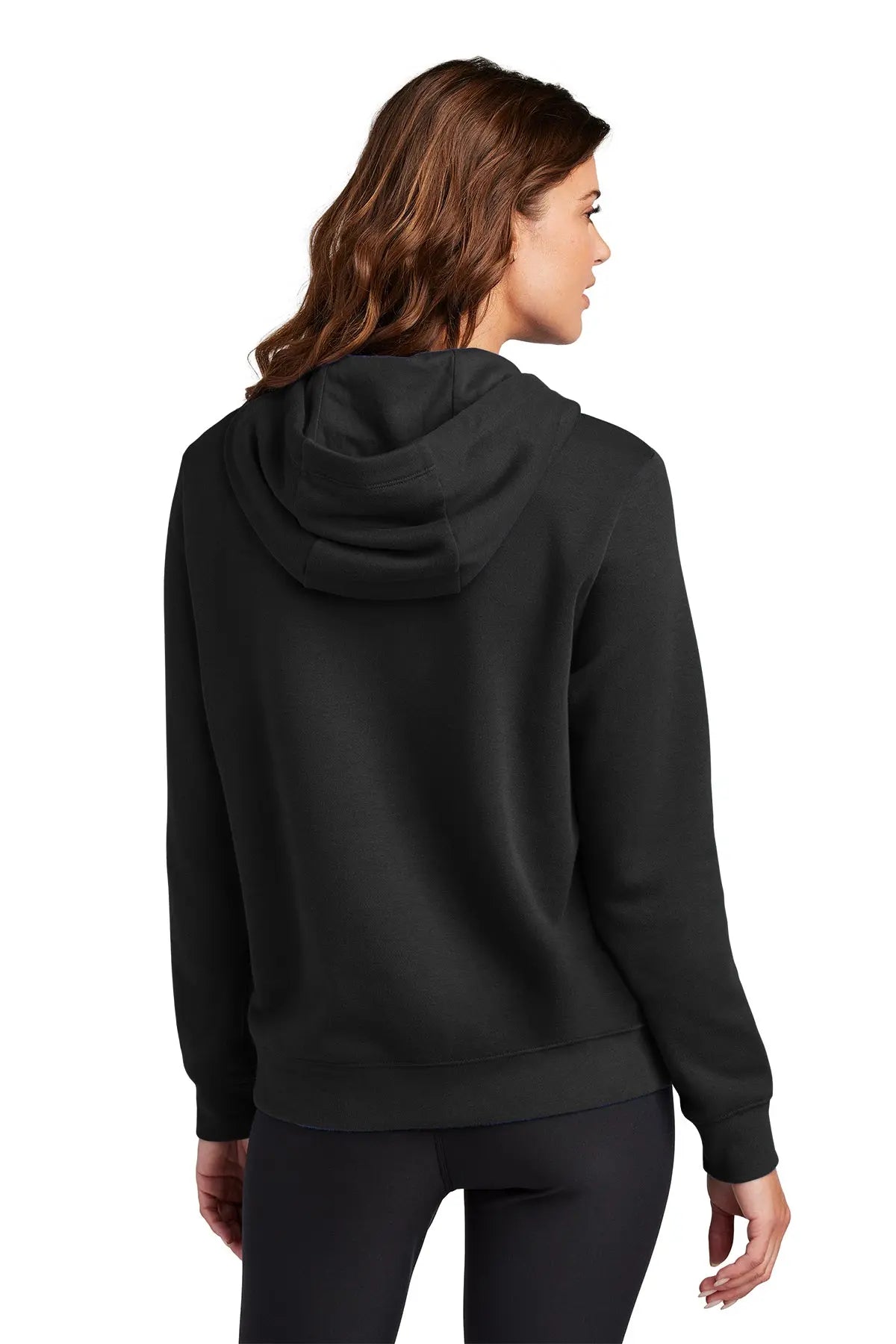 Nike Women's Club Fleece Sleeve Swoosh Pullover Hoodie #NKFD9889
