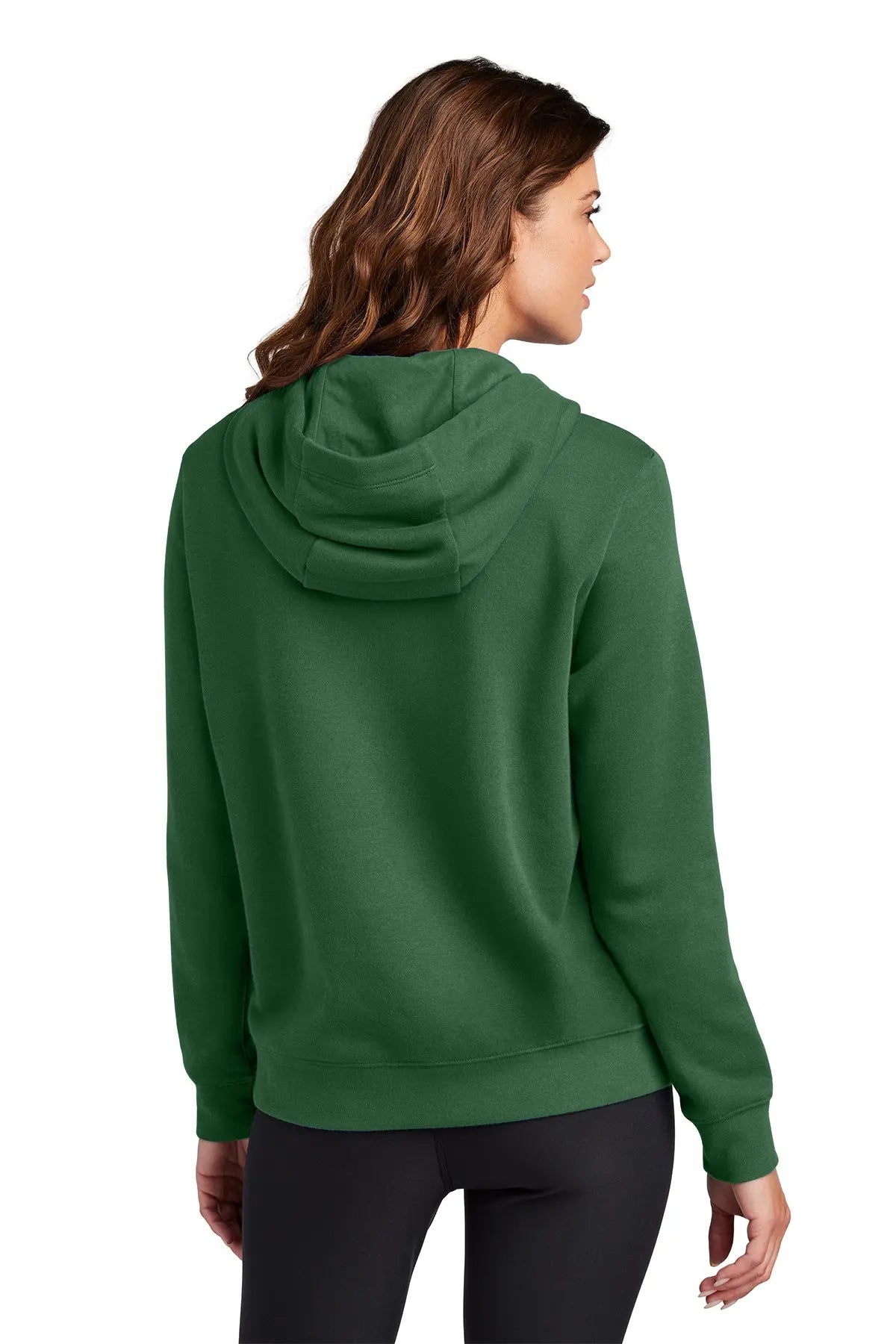 Nike Women's Club Fleece Sleeve Swoosh Pullover Hoodie #NKFD9889