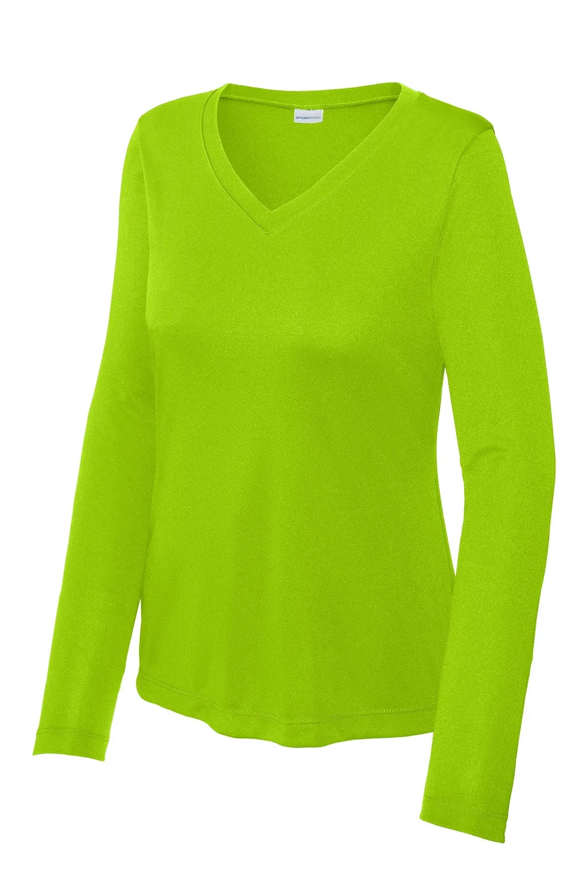 Sport-Tek® Women's Long Sleeve PosiCharge® Competitor™ V-Neck Tee #LST353LS