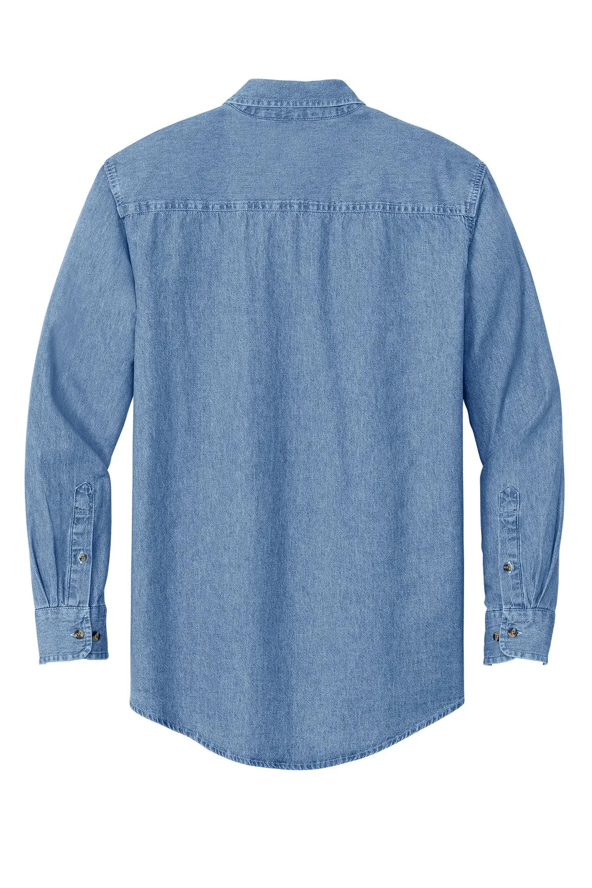 Port & Co™ Long Sleeve Value Denim Shirt #SP10