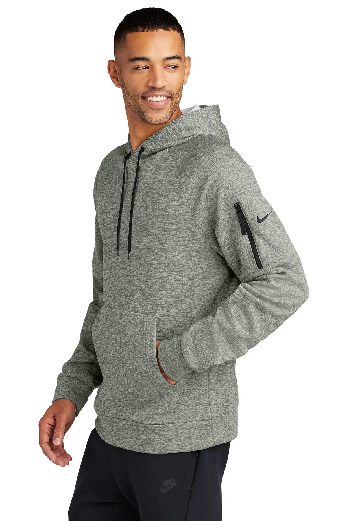 Nike Therma-FIT Pocket Pullover Fleece Hoodie #NKFD9735