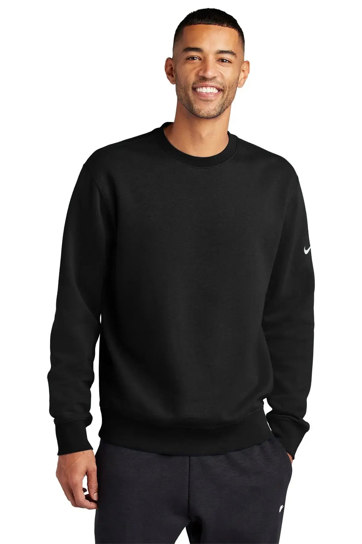 Nike Club Fleece Sleeve Swoosh Crew #NKFD9863 Game Over Merch
