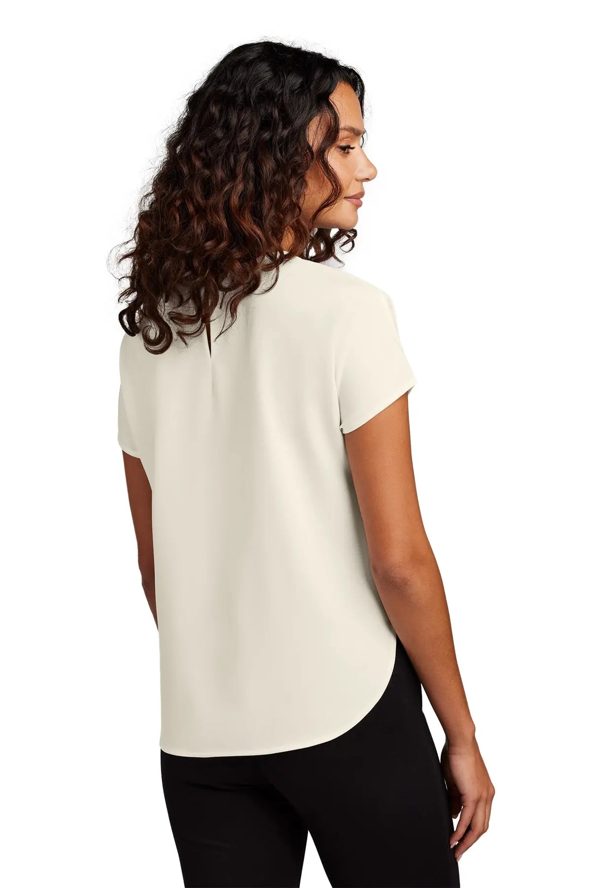 Mercer+Mettle® Women's Stretch Crepe Crew #MM2015